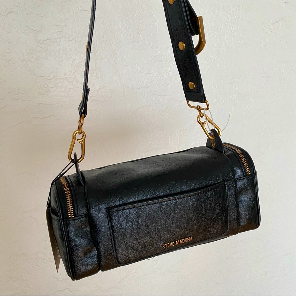 Steve Madden | Black Shoulder Bag